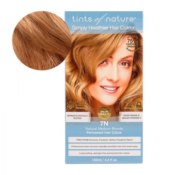Tints Of Nature 7N Natural Medium Blonde Looduslik juuksevärv ...