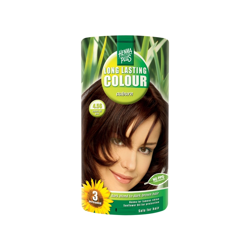 Henna Plus Long Lasting Colour juuksevärv 4.56 auburn