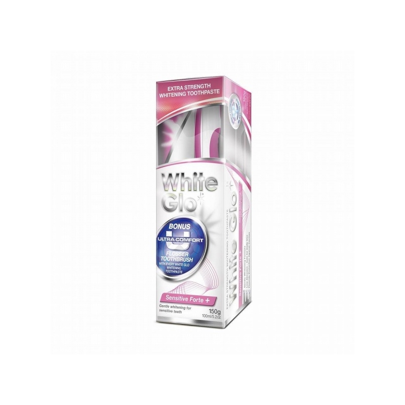 White Glo Sensitive Forte valgendav hambapasta tundlikele hammastele