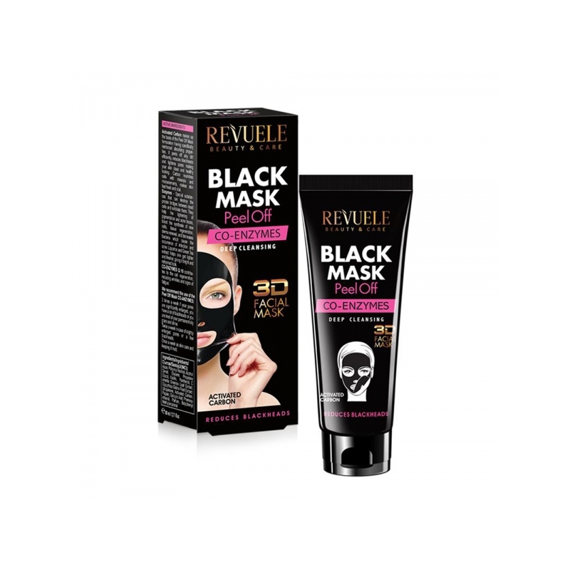 Revuele Black Mask With Coenzymes must mask koensüüm 10-ga