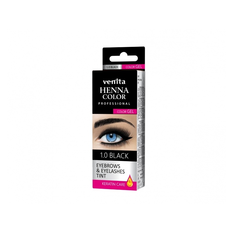 Venita Henna Color Gel kulmuvärv must