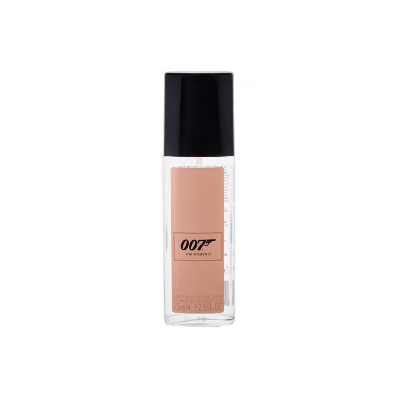 James Bond 007 For Woman II Deodorant 75 ml natural spray