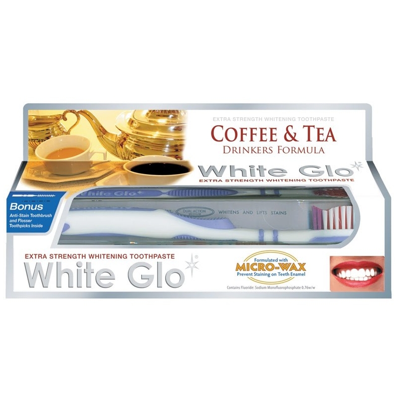 White Glo Coffee & Tea drinkers formula – valgendav hambapasta kohvi ja teejoojatele