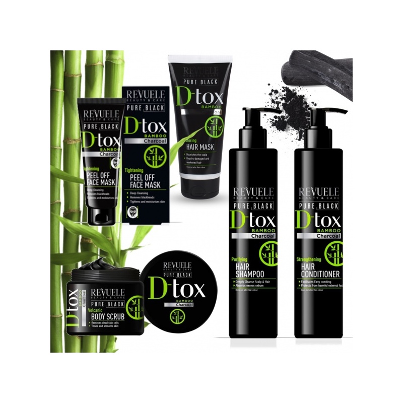 Revuele Detox komplekt juustele ja kehale 5 toodet