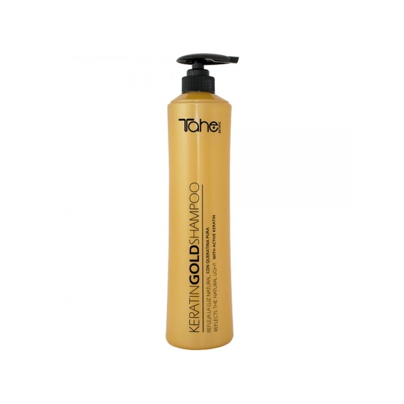 Tahe Botanic Acabado keratin gold šampoon 
