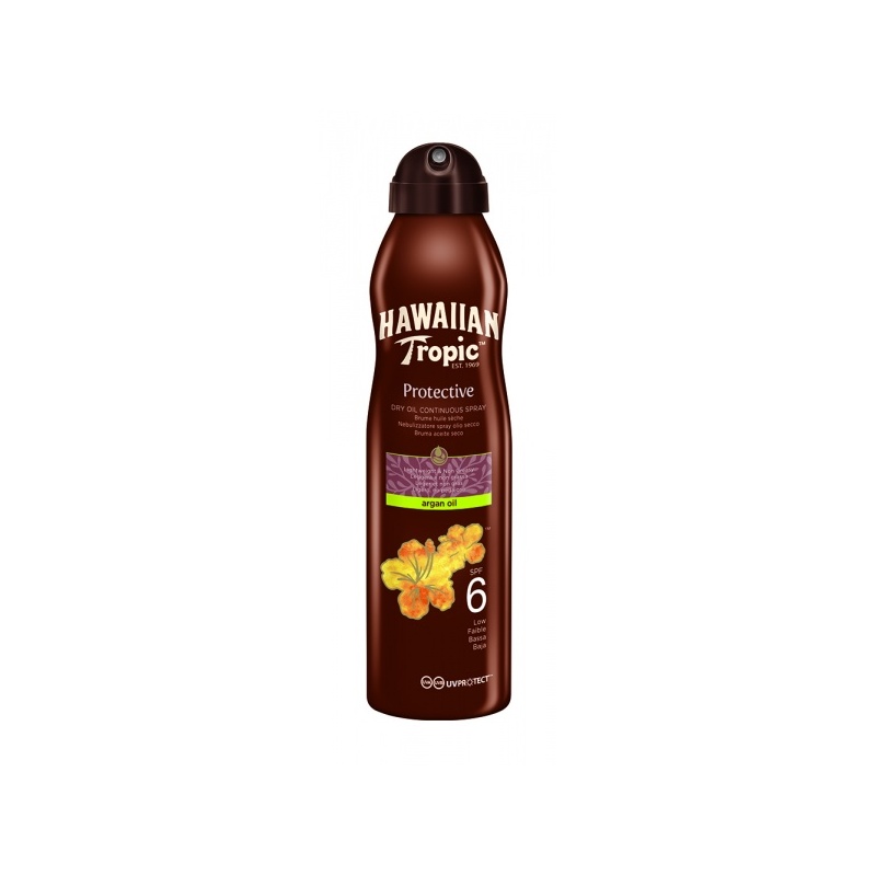 Hawaiian Tropic Päevitusõli Argaania sprei SPF 6