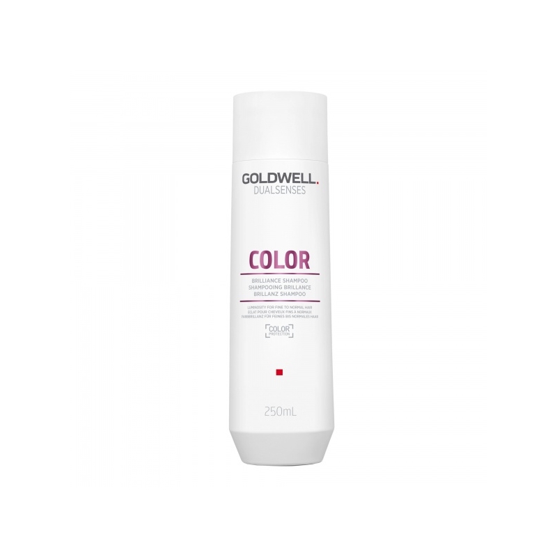 Goldwell Dualsenses Color Brilliance Shampoo värvikaitsega läiget andev šampoon õhukestele juustele 