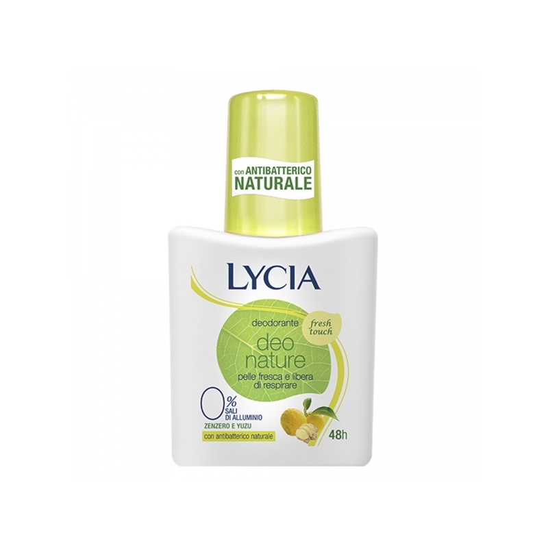 Lycia Nature Fresh Touch Higilõhna neutraliseeriv deodorant pihustiga