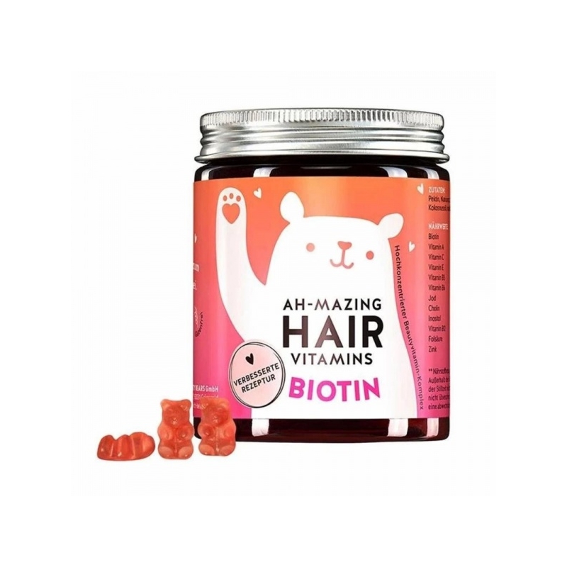 Bears With Benefits Ah-mazing Hair Vitamins Biotiiniga 60tk