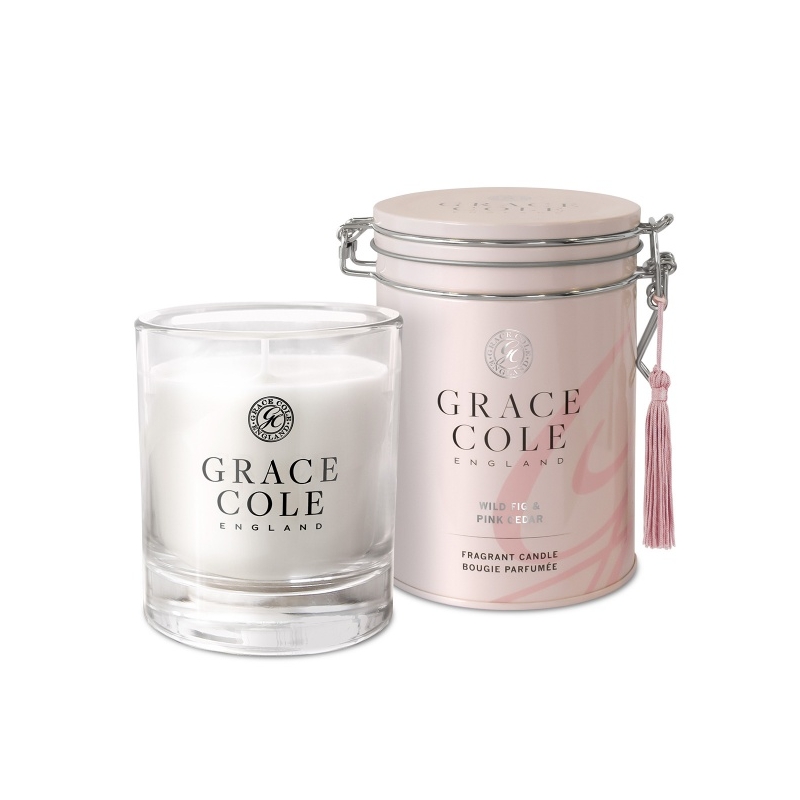 Grace Cole Lõhnaküünal viigimari ja roosa seeder 200g