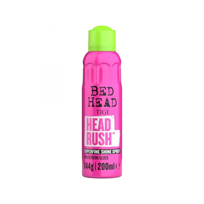 Tigi Headrush Shine Spray for Extreme Gloss Kerge hoiakuga läiget andev juuksesprei 