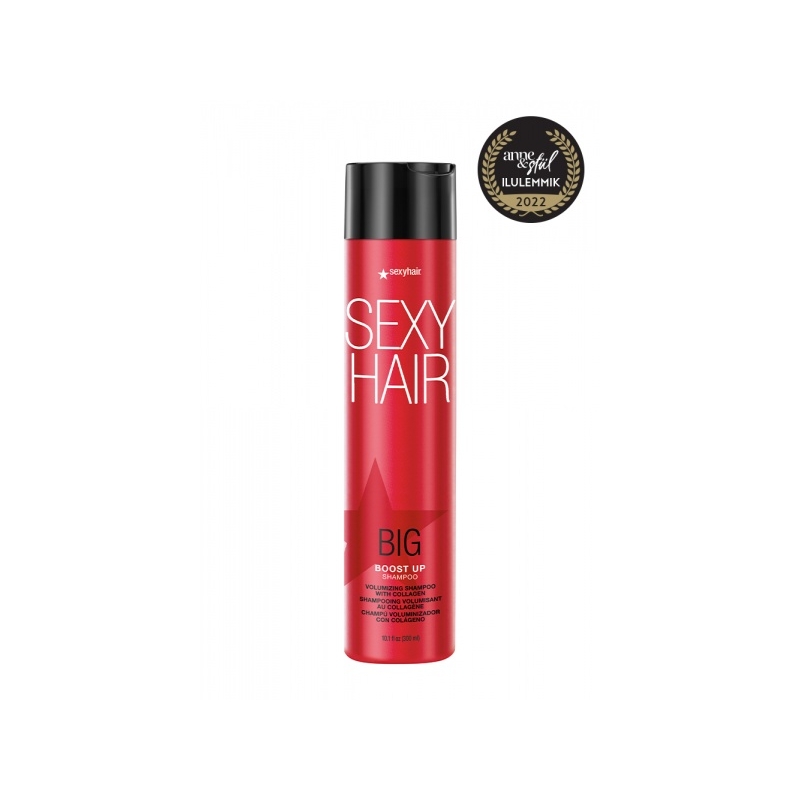 Big Sexy Hair Boost Up Volüümi andev šampoon kollageeniga 300ml