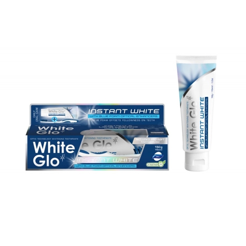 White Glo Instant White koheselt valgendav hambapasta 115ml