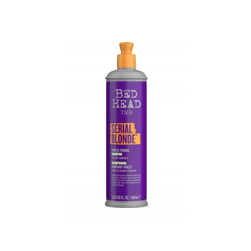 Tigi Serial Blonde Purple Toning Shampoo Violet šampoon blondidele juustele 400ml