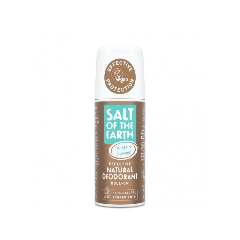 Salt of the Earth looduslik roll-on deodorant särtsaka ingveri ja jasmiini lõhnanootidega