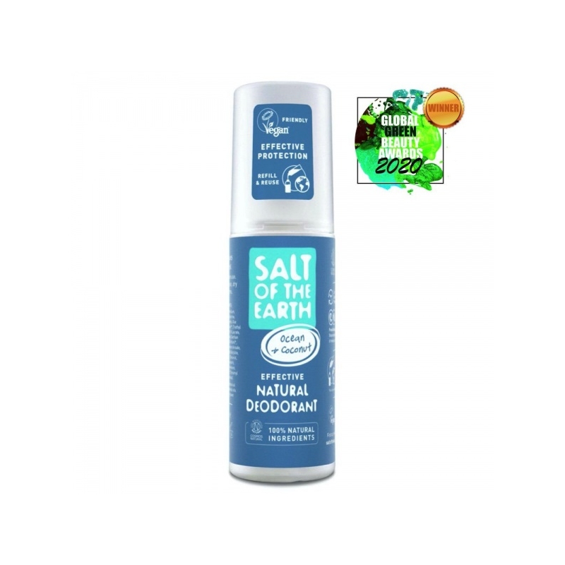 Salt of the Earth deodorant sprei Ocean + Coconut