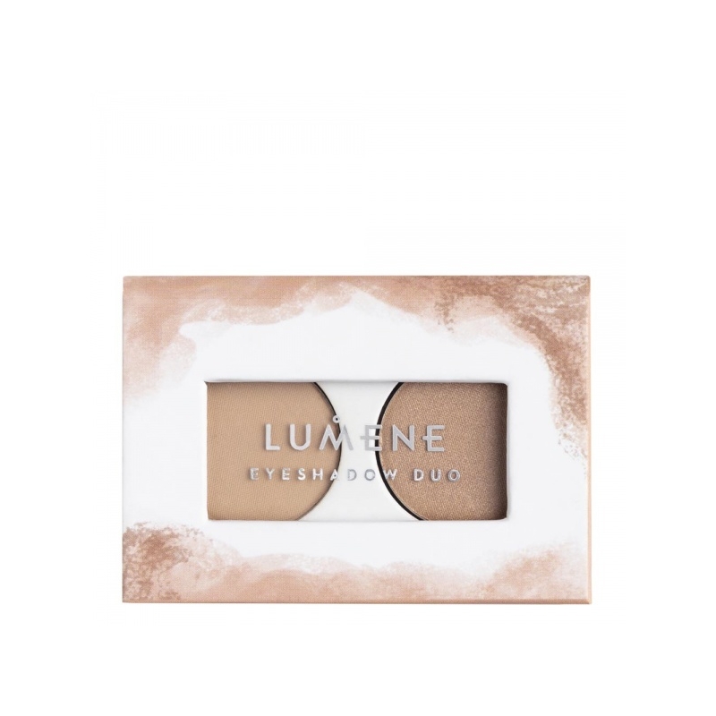 Lumene Bright Eyes lauvärvi duo 1 Weightless Beige 3,2g