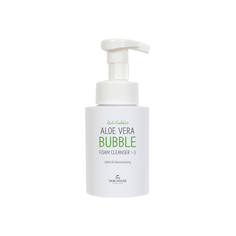 The Skin House Aloe Vera Bubble Foam Cleanser aaloega näopeuvaht 300 ml