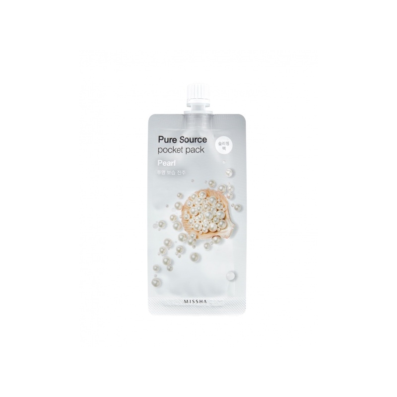 Missha Pure Source Pocket Pack Pearl öömask Pärl 10ml