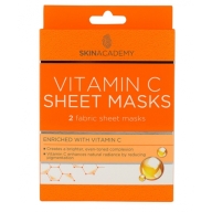 Skin Academy Toniseeriv kangasmask näole C vitamiiniga 2tk