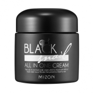 Mizon Black Snail All In One Cream, näokreem 90% musta teo mutsiiniga