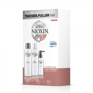 Nioxin System 3 3-Osaline Süsteem Šampoon+Palsam+Hooldus