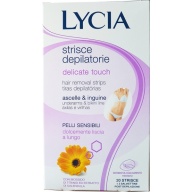 Lycia Delicate Touch depilatsiooniplaastrid kaenlaalustele ja bikiinipiirkonnale 20tk