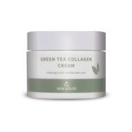 The Skin House Green Tea Collagen kortse siluv, rahustav ja toitev näokreem kollageeni ja rohelise teega 50 ml
