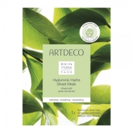 Artdeco Green Tea kangasmask hüaluroonhappega