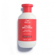 Wella Professionals Invigo Brilliance Color Protection Shampoo Coarse Värvi Kaitsev Šampoon (Paksud Juuksed)  300ml