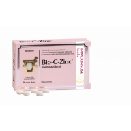 Bio-C-Zinc Imemistabletid C-Vitamiini Ja Tsingiga Immuunsuse Toetuseks N30