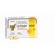 D-Pärlid 1000 Iu (25 µg) Kapslid Oliiviõlis Lahustatud Looduslik D3-Vitamiin N40