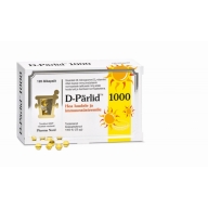 D-Pärlid 1600 Iu (40 µg) Kapslid Oliiviõlis Lahustatud Looduslik D3-Vitamiin N120
