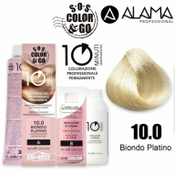 Alama Color & Go Juuksevärv 10.0 platinum blonde