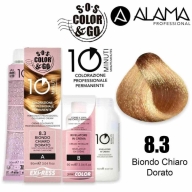 Alama Color & Go Juuksevärv 8.3 light golden blonde