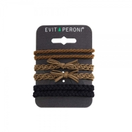 Evita Peroni Poppy Pony  Juuksekummid  Elastic 451 brown