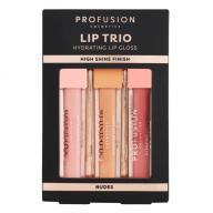 Profusion Lip Trio huuleläigete komplekt Nudes