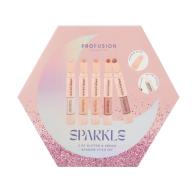 Profusion Sparkle Glitter & Cream lauvärvipliiatsid 5tk