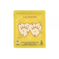 Lalarecipe Heart Goggle Brightening Mask hüdrogeelne silmamask 1tk