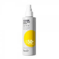 FaceD HydraSun Spray Milk SPF50 Kaitsev ja niisutav piim näole ja kehale 150ml